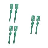 ULTECHNOVO 3 Sätze Cutter Brötchenmesser Kuchenschneider Gebäck Schneiden Klinge Aus Kohlenstoffstahl Grün 2 Stücke * 3