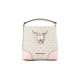 Michael Kors XS Suri Mini Bucket Crossbody Drawstring Shoulder Bag 35F2GM9M1B PVC (PWD BLSH MLT)