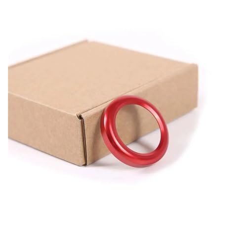 COFUNU Compatibile con Hummer H2 2003-07 Foro chiave Interruttore di accensione Coperchio protettivo Parti di rivestimento Accessori for la modifica degli interni dell'auto in lega di alluminio (Colo