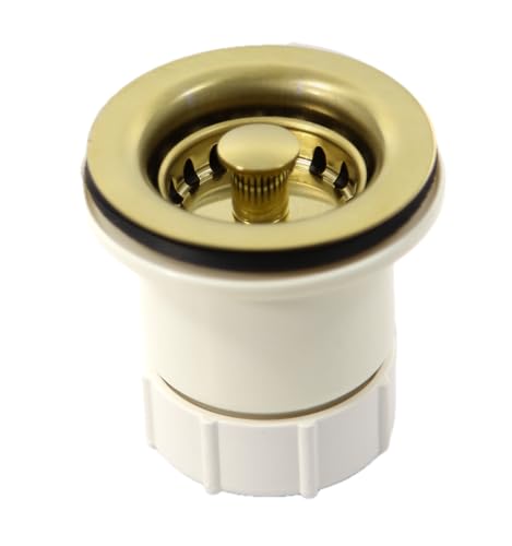 Desagüe de Fregadero Pequeño de Latón Dorado