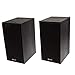 Klipsch Reference R-610F 5.0 Home Theater Pack, 2X R-610F Floorstanding Speakers + Pair, R-41M Bookshelf Home Speakers, R-52C Center Channel Home Speaker, Black