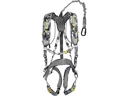 Hawk Elevate Lite Comfortable Lightweight Adjustable 360 Degrees Movement Tree Stand Hunting Harness