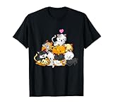 Photo Gallery gatto carino gattino mucchio gatti anime kawaii neko regalo maglietta Photo Gallery gatto carino gattino mucchio gatti anime kawaii neko regalo maglietta