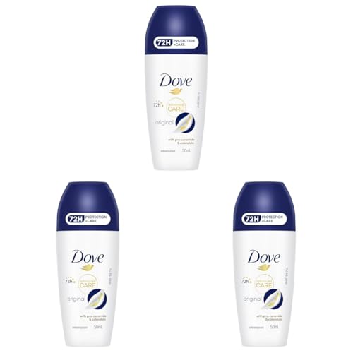Dove Advanced Care Original 72h Antiperspirant Deodorant 50 ml (Pack of 3)