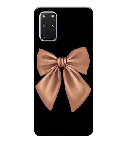 Image of Girly Pink Bow Printed Hard Back Case Cover Compatible for Samsung Galaxy S20 Plus (Multicolor) - D1660