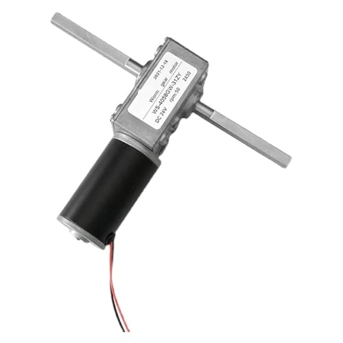 Moteur à engrenages CC 12V 4058GW avec un arbre long de 60mm pour couple élevé