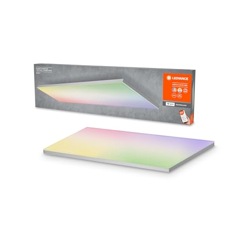 LEDVANCE Lámpara de techo LED inteligente, panel interior con tecnología WiFi,...