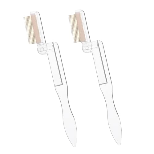 SOESFOUFU Stylish Eyebrow Brush Eyelash Comb Beauty Tool Set for Ages Professional Home Use