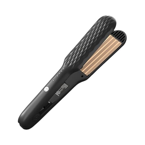 Vmxlso Hair Crimpers for Women,Hair Crimper with 4 Heat Setting, Crimper Hair, Rapid Heating Volumizing Crimping Tool Hair for Fluffy Hairstyle, Women Girls, UK Plug