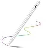 Stylus Pen 2nd Gen for Apple iPad 2018&2019 with Palm Rejection, 1.0mm Fine Tip, High Precise iPad Pencil for Drawing & Writing on iPad(6th Gen)/Air(3rd Gen) /Mini(5th Gen)/Pro 11/12.9(3rd Gen)