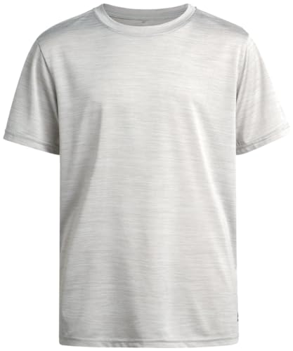 Image of RBX Boys Athletic Shorts Set - 2 Piece Lightweight Short Sleeve Performance T Shirt and Woven Pull-On Running Shorts for Boys