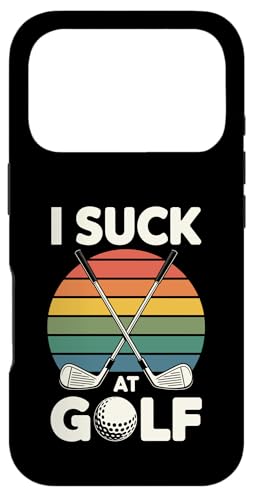 I Suck At Golf Loser Dad ȃW[N St X}zP[X iPhone 17 Pro p