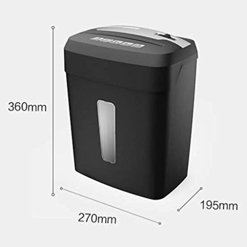 Déchiqueteuse papier coupe croisée détruit vos documents et carte de crédit sans bruit 13L
