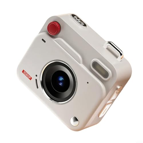 Mini appareil photo rétro CCD blanc, le cadeau idéal pour étudiants