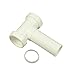 Danco 94012 Center Outlet Tee, 1-1/2 in, Plastic, [Finish]<, for Use with Slip Joint Tubes