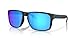 Oakley OO9487 Holbrook XXL Sunglasses, Matte Black/Prizm Sapphire, 61 mm