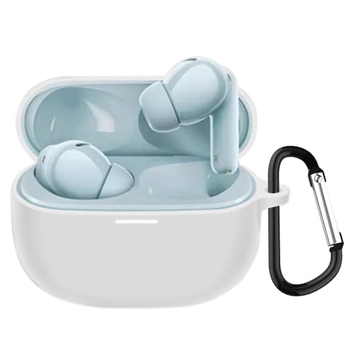 KANOYO Redmi Buds 5 Pro �p �P�[�X �J�o�[ Redmi Buds 5 Pro�V���R���f�� �P�[�X �ی�J�o�[ �����h�~ �L�Y�h�~ �ϏՌ� �y�� �����[�d�\ �h���h�o �J���r�i�t��(�z���C�g)