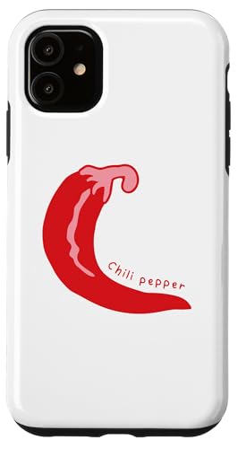 Funny Red pepper chili Food spicy hot Extra Spicy Chili Carcasa para iPhone 11