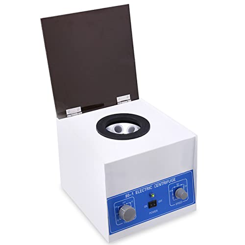 Topqsc Electric Lab Benchtop Centrifuge, 4000Rpm Speed Desktop Machine 6 Tubes X 20Ml, With Timer 0-60Min And Speed Control #TOP9