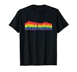 PRIDE Homer Alaska Rainbow Equality Mountain shirt