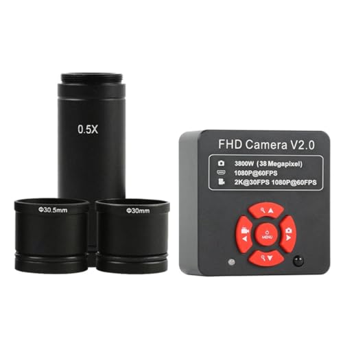 ώ@ 2K 4K 1080P 34MP 38MP 48MP 55MP USB Type-C YƗpfW^rfIJ + 0.5XC }EgA_v^[(38MP 2K HDMI USB)