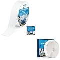 Kohree RV Sealant Tape, 2in x 50ft RV White Roof Seal Tape + 1/8-Inch x 3/4-Inch x 30-Foot, Leak Proof Butyl Seal Tape