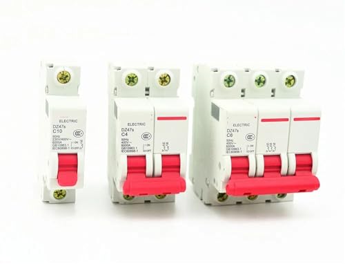 Disjoncteur miniature DZ47S MCB 1 à 3 pôles de 1A à 63A pour tableau électrique