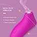 Sucking Vibrator Female Sex Toys, Boditoge Clitoral Vibrators Rose Sex Toy for Women with 10 Suction & Vibration Modes, Clitoris Sucker Nipple Stimulator Adult Toys for Women Couples