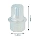 eMagTech 1PC Diebstahlschutz-Radschloss Schlüssel Zum Entfernen von Radmuttern Und Schrauben ABC-0/10PT 16,8 x 31,8mm Zum Entfernen von Rad-/Reifenmuttern Und Schrauben Kompatibel mit VW
