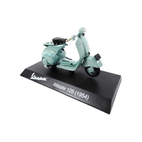 OPO 10 - Sammlung Miniaturroller 1/18 kompatibel mit Piaggio Vespa Allstate 125 grün-blau - 1954 - Ves0061 Cover