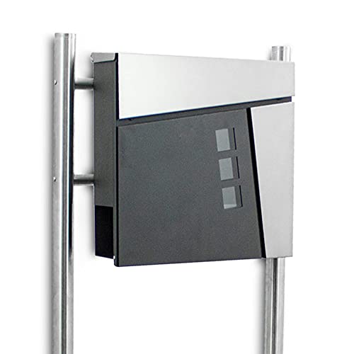 BITUXX Freistehender Design Standbriefkasten 18441 Briefkastenanlage...