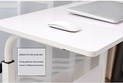 Table de lit hauteur réglable bureau ordinateur portable mdf - 6
