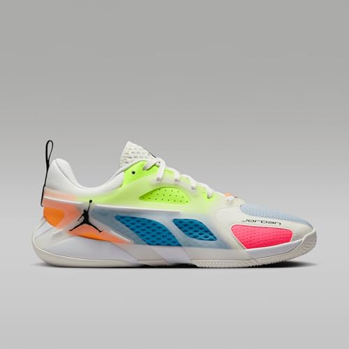 Nike Jordan Heir Series Basketball Shoes (FQ3858-100, Sail/Dark Powder Blue/Volt/Black)3