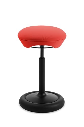 Image of Topstar SITNESS HOP HIGH Stool Black /Red