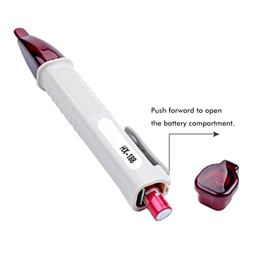 Image of Radiation Detector Geiger Counter, Portable Dosimeter Pen Type Non-Contact Electromagnetic Field Nuclear Radiation Detector for Home, Office
