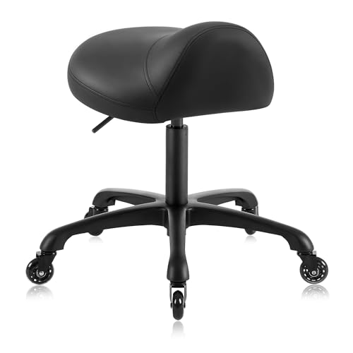 DR.LOMILOMI Heavy-Duty Saddle Stool