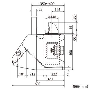 Amazon | 三菱電機（MITSUBISHI)レンジフードファン ブース形（深形 