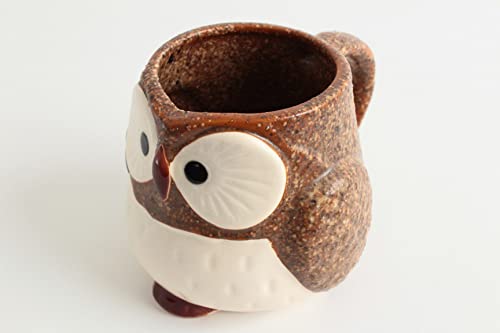 Taza de cerámica forma búho 300 ml miniatura 6