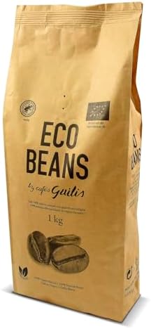 CAFES GUILIS DESDE 1928 AMANTES DEL CAFE - Organic Coffee Bean 100% Arabica, Natural Artisan Roast - 1 kg