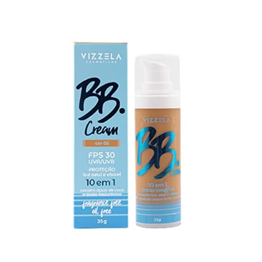Vizzela Bb Cream Fps 30 - Cor 05