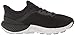Under Armour Men's Charged Escape 4 4E Running Shoe, (002) Black/Black/White, 9.5