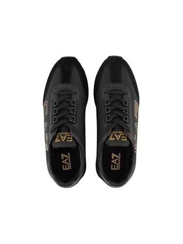 EA7 Baskets Dessus Daim et Textile pour marcher toute la journée - 5