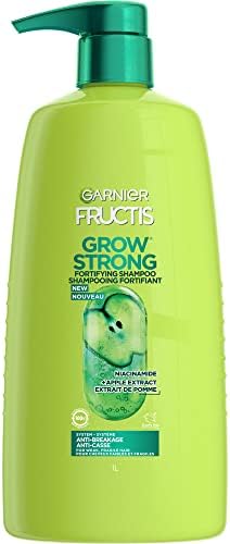 Garnier Fructis Grow Strong Shampoo, 33.8 Fl Oz, 1 Count (Packaging May Vary)