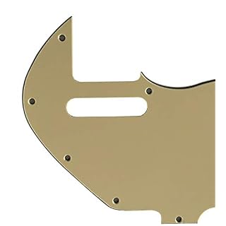Pour Tele Merle Haggard F Hole Telecaster Thinline Guitare Pickguard 3 plis vintage jaune. - Les Beatles, Paul McCartney, John Lennon, RIngo Starr, George Harrison Pour Tele Merle Haggard F Hole Telecaster Thinline Guitare Pickguard 3 plis vintage jaune. – Image 2