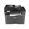 Brother MFC-L2820DW Impresora láser inalámbrica compacta monocromática todo en uno con copia, escaneo y fax, dúplex, blanco y negro | Incluye actualización de prueba de suscripción (1), funciona con
