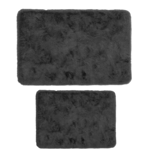 Mixibaby Badematten-Set 2-teiliges Weiche Badezimmerteppiche rutschfestes...