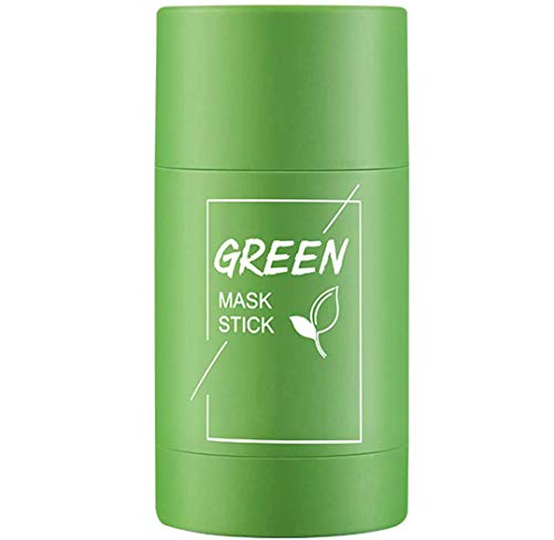 Green Mask Stick, Deep Cleansing Smearing Clay Mask, Removing Blackhead Balancing Oil And Water, Moisturizing Nourishing Skin, 40g
