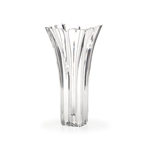 Mikasa Crystal Florale Bud Vase, 8-Inch