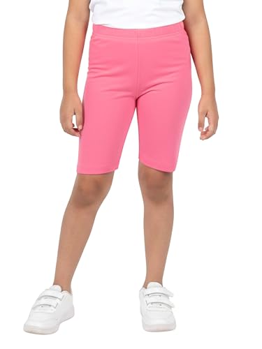 Image of KiddoPanti Girls Knee Length Cycling Shorts Pack of 2