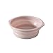 Alberta Outdoor Folding Waschbecken Falteimer Container Tragbarer Becken zusammenklappbare Silikon-Waschbecken Badezimmer-Zubehör-Rosa S (Color : Pink S)